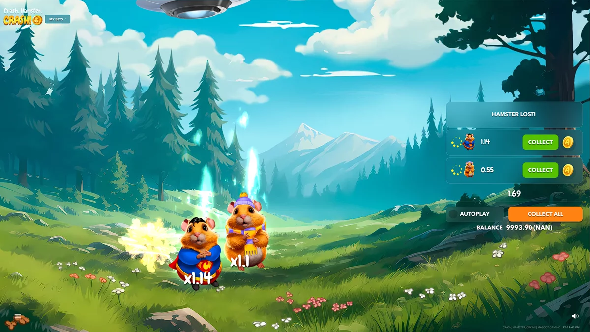 Crash, Hamster, Crash! Base Play 2