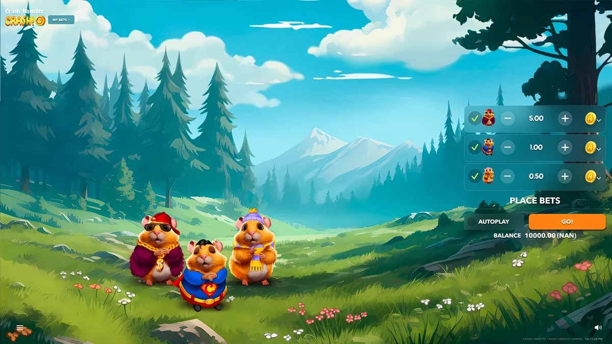 Crash, Hamster, Crash! Base Play