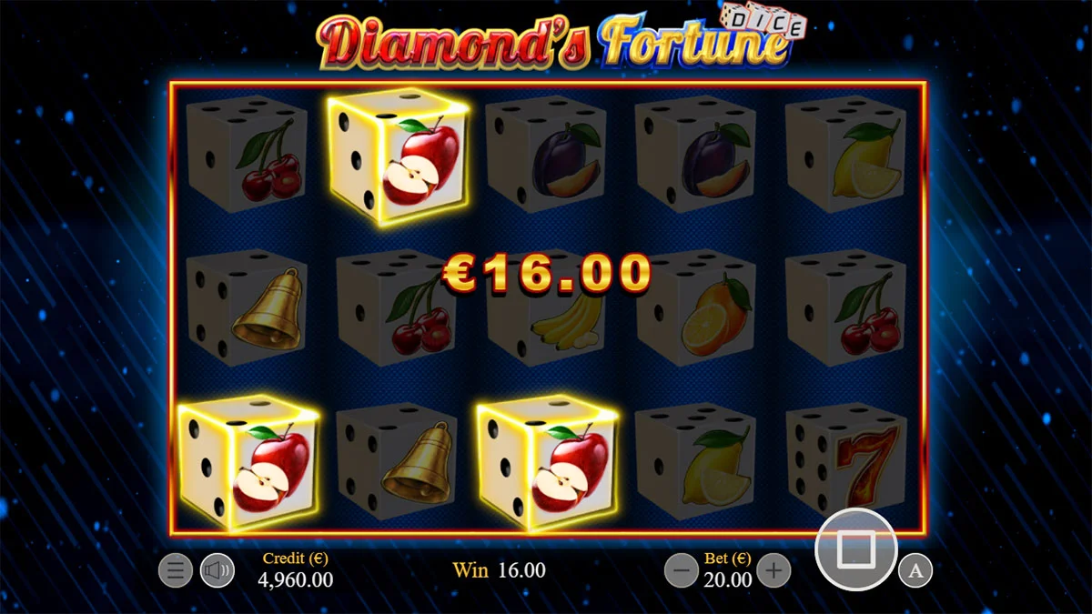 Diamond's Fortune Dice Small