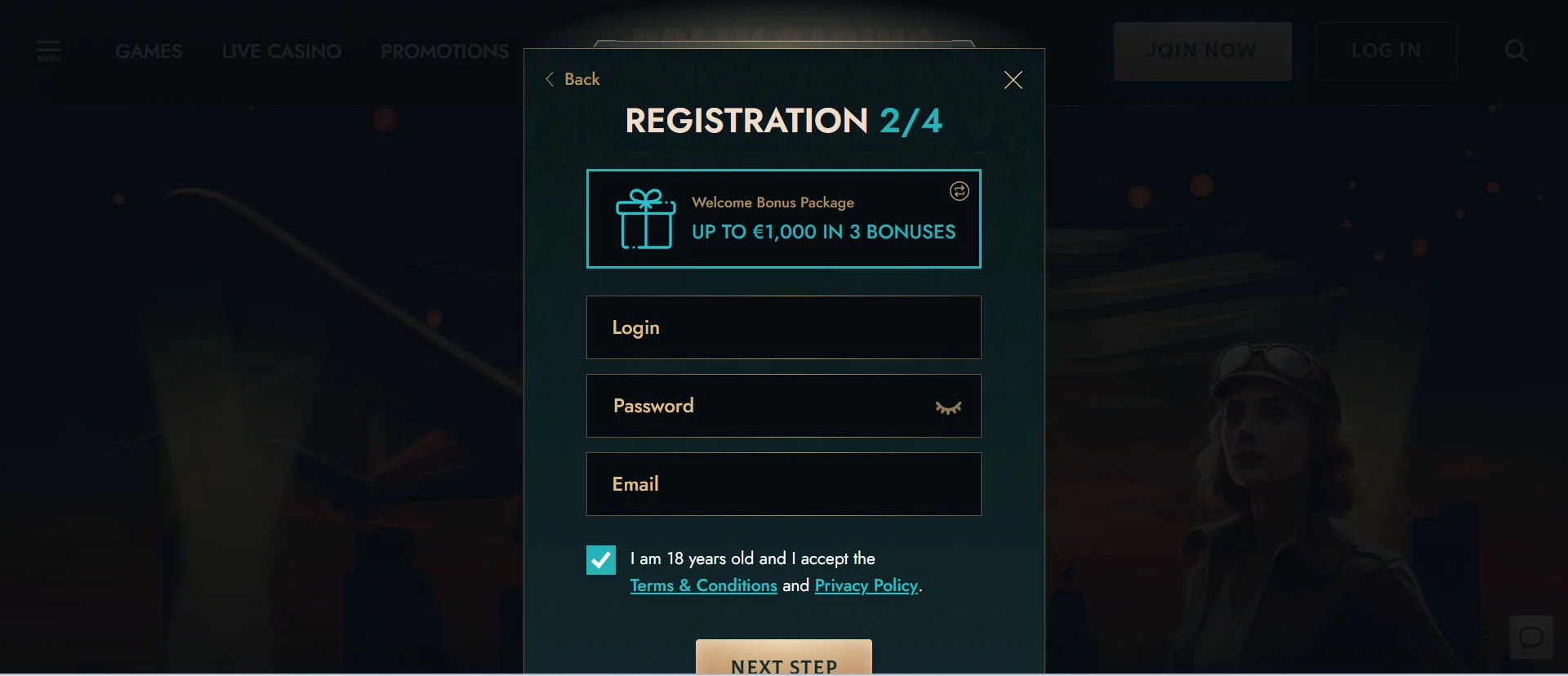 Dolly Casino Registration