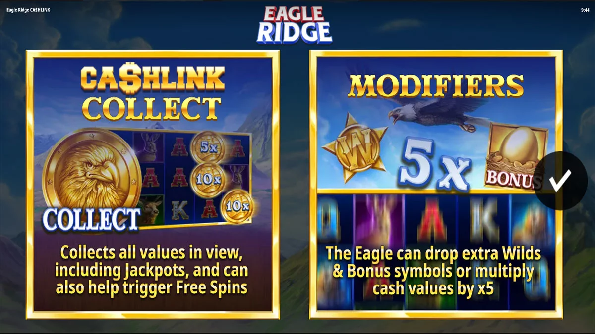 Eagle Ridge Homescreen