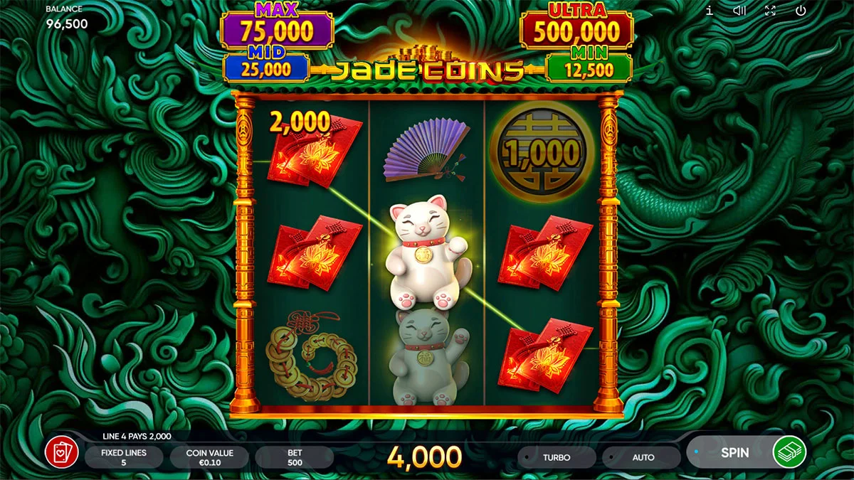 Jade Coins Big Win
