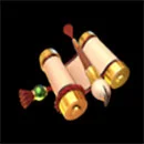 Jade Coins Symbol Scroll