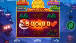 Lion Coins Big Win