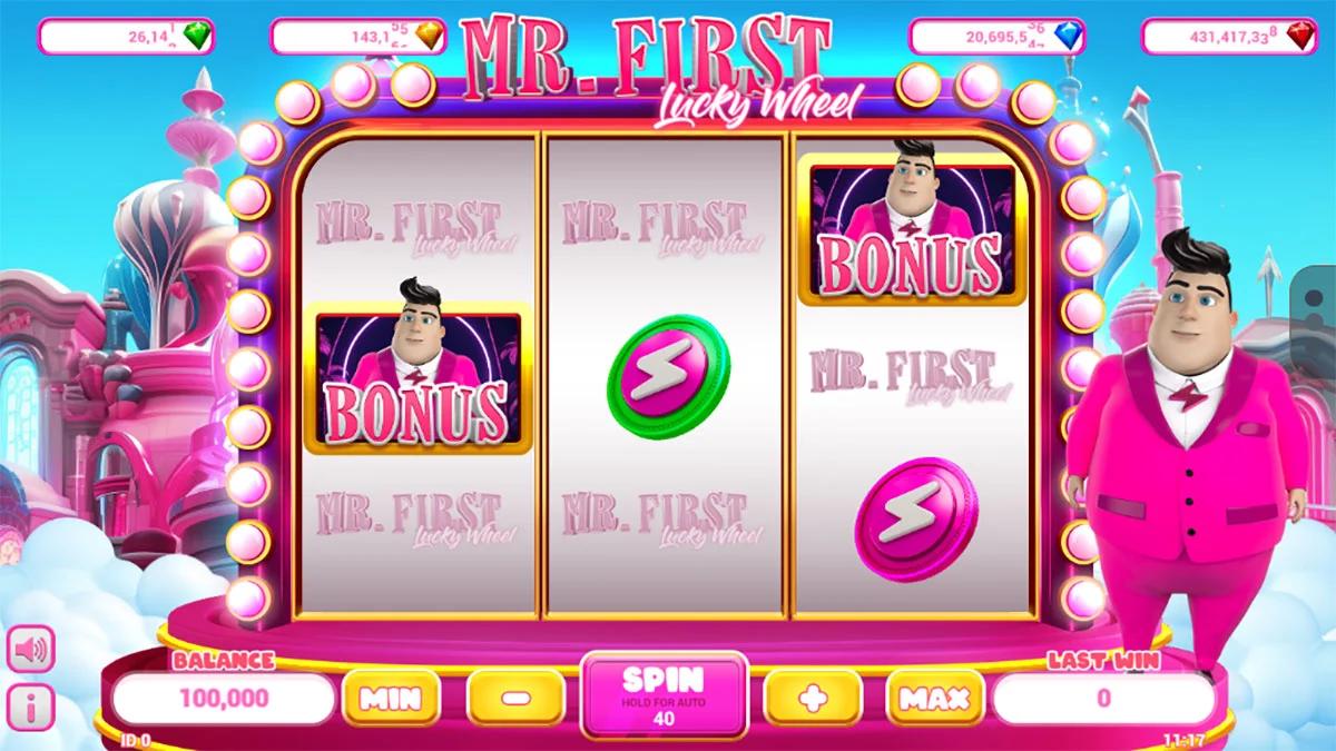 Mr. First Lucky Wheel Base
