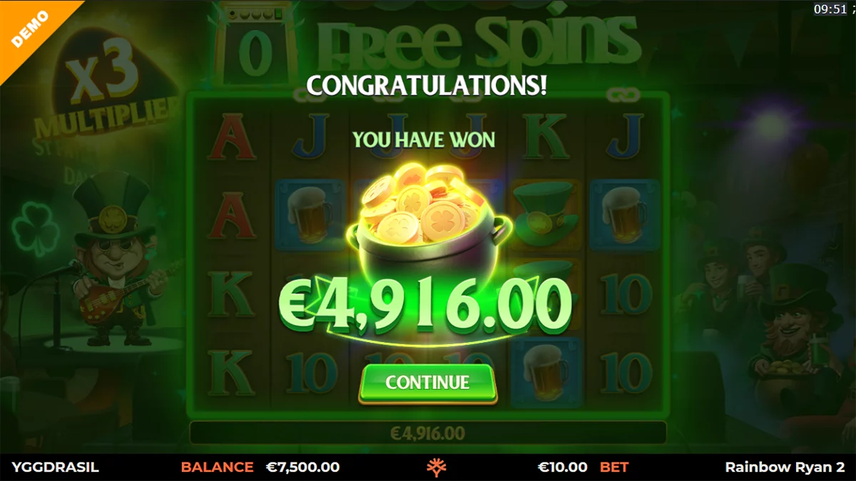 Rainbow Ryan 2 Total Win