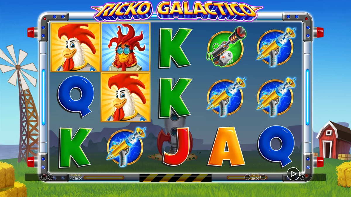 Ricko Galactico Base Play