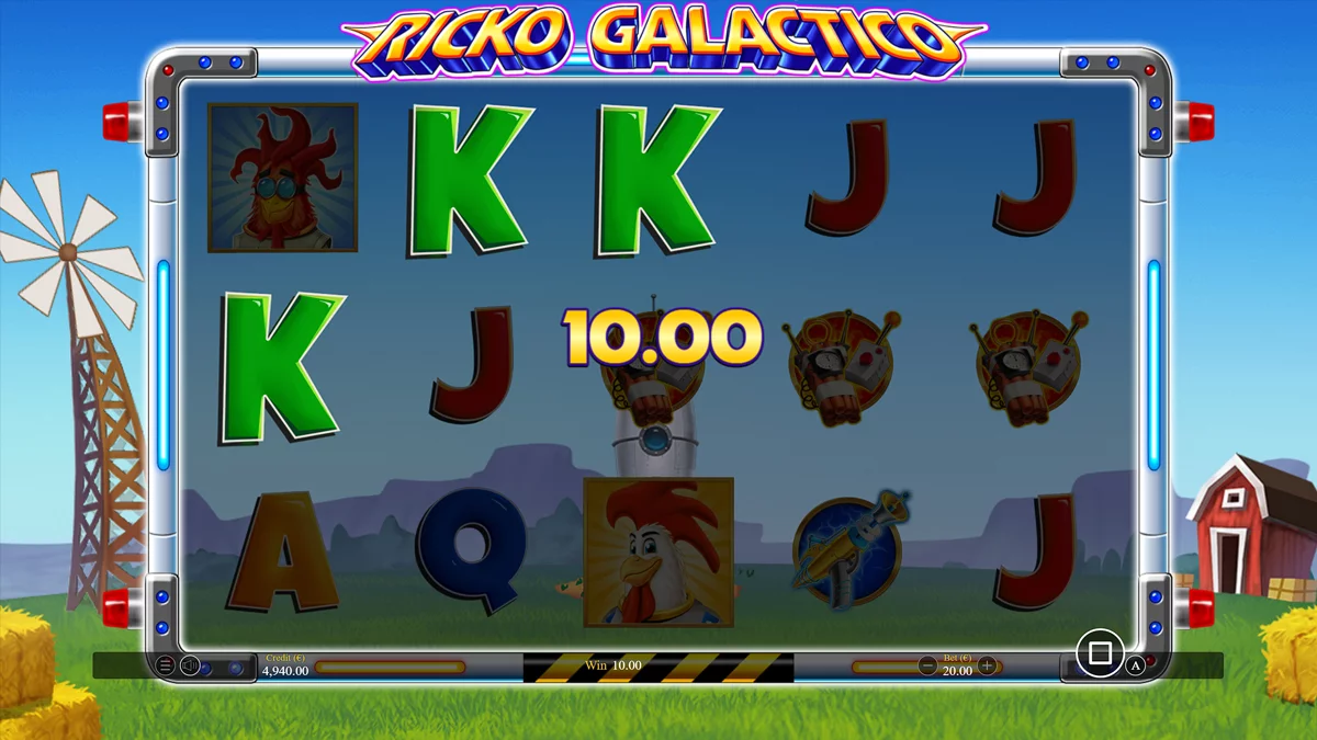 Ricko Galactico Win
