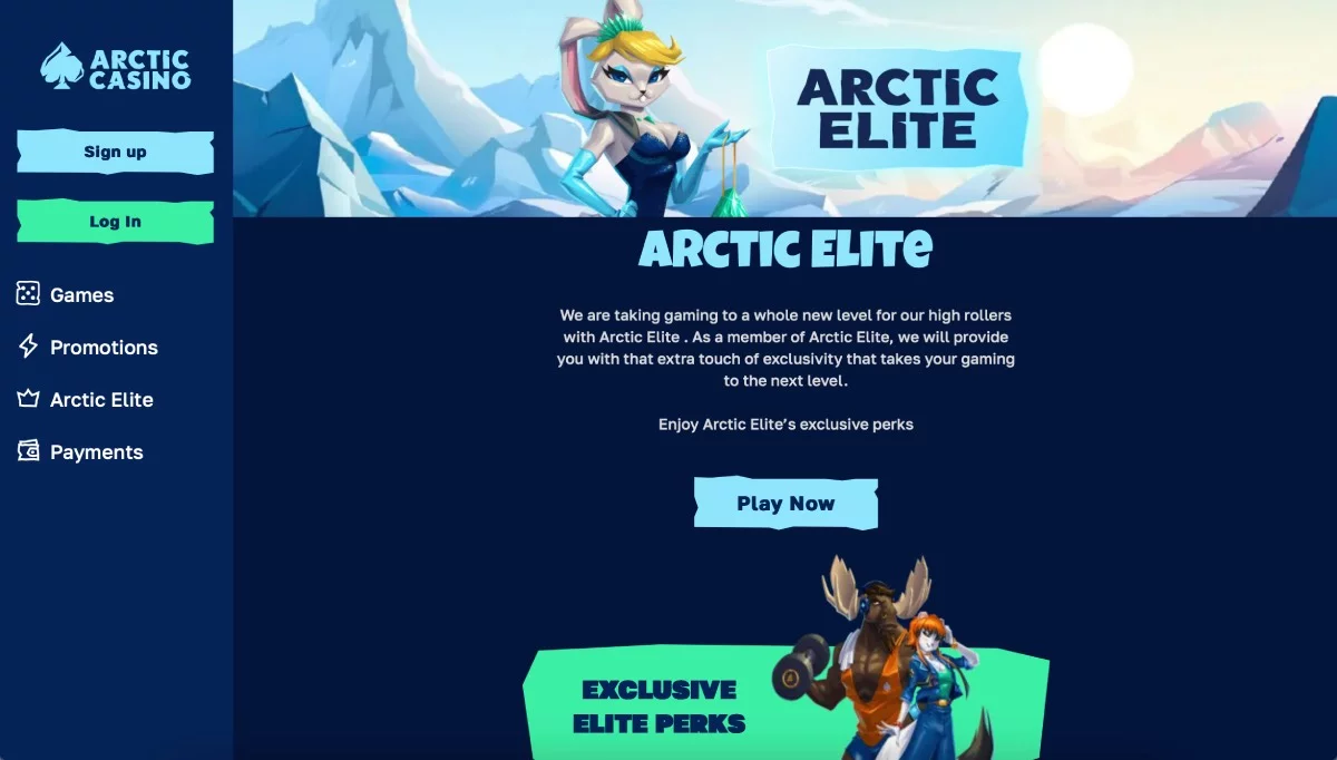 Arctic Casino VIP