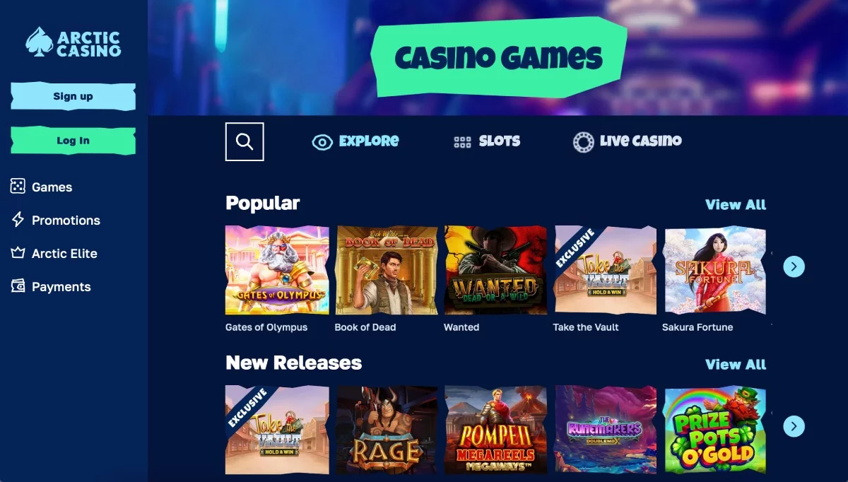 Arctic Casino Game Collection