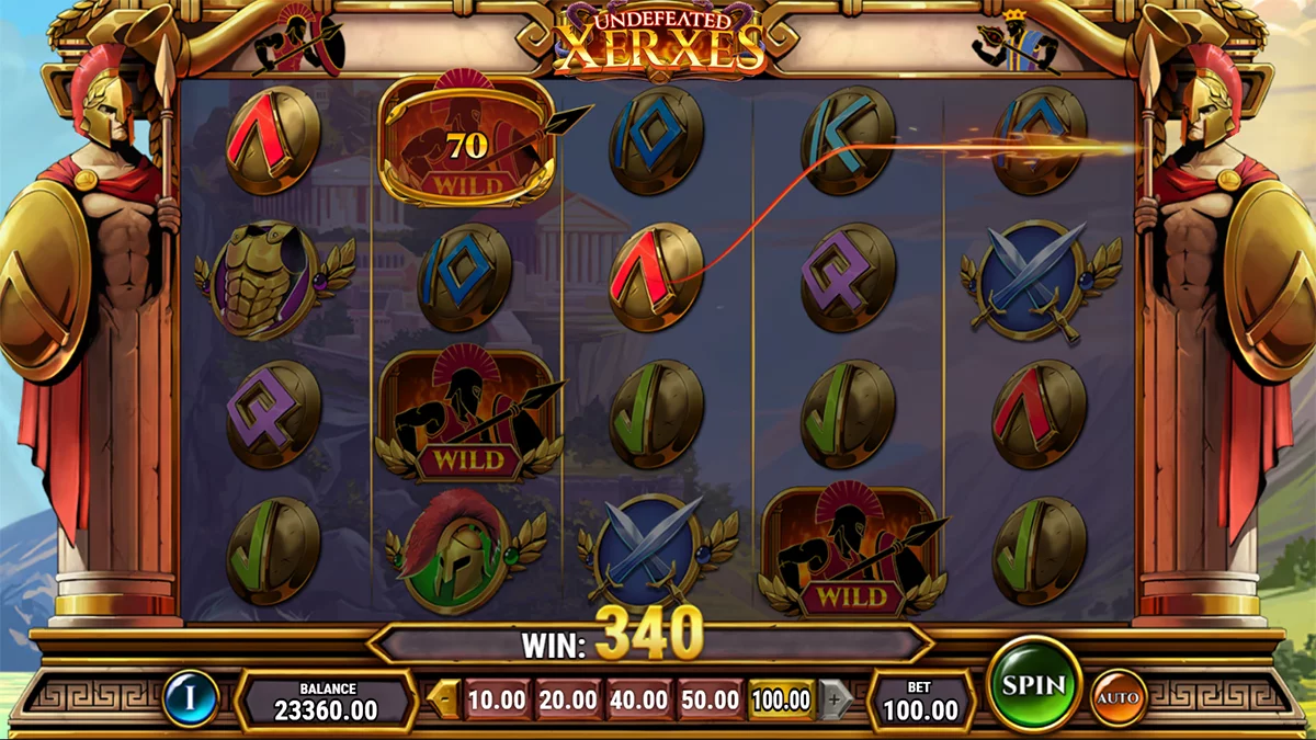 Undefeated Xerxes Wild Win