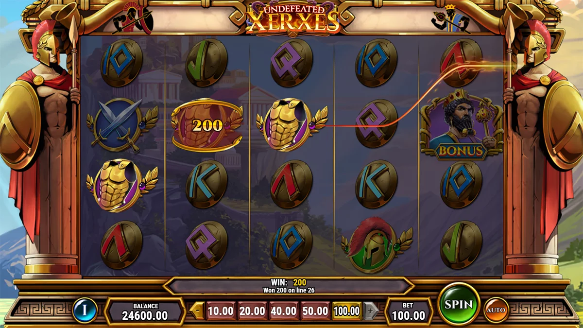 Undefeated Xerxes Win
