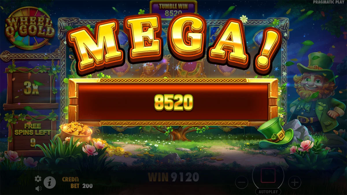 Wheel O’Gold Mega Win