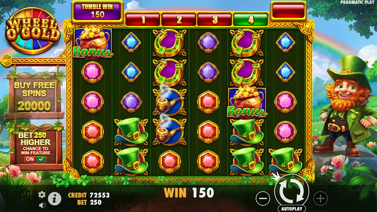Wheel O’Gold Win