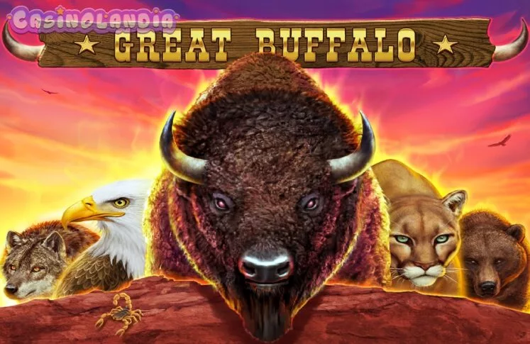 Great Buffalo Christmas Charm by Zeus Play