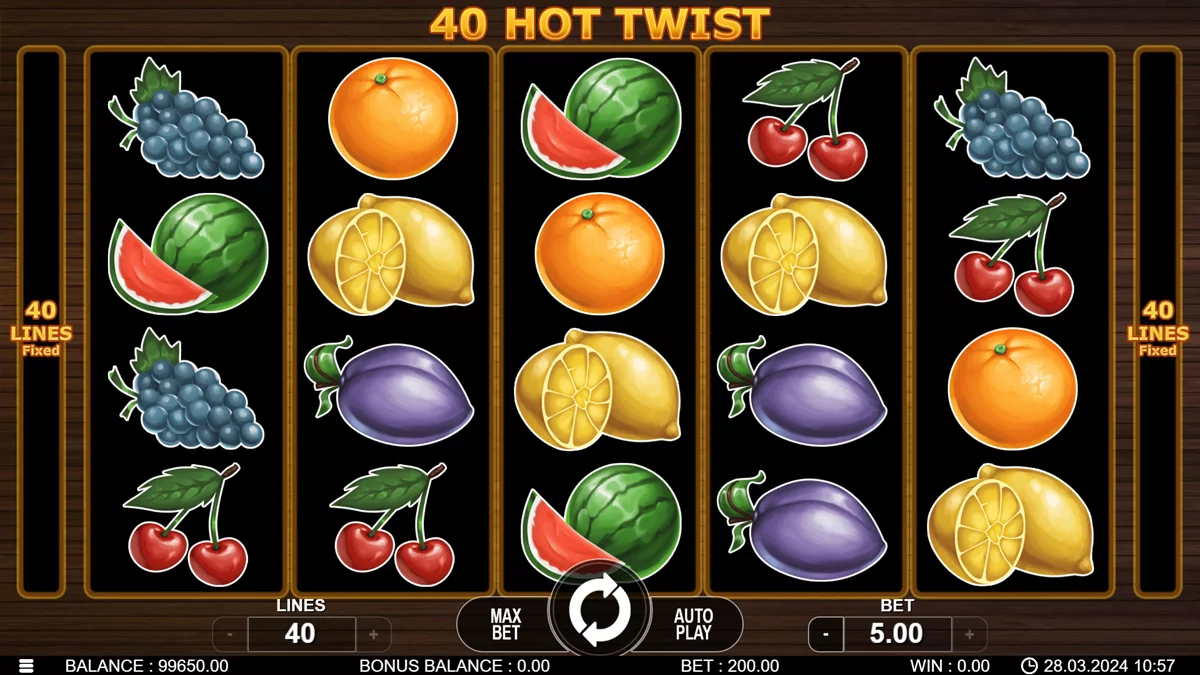 40 Hot Twist Base Play