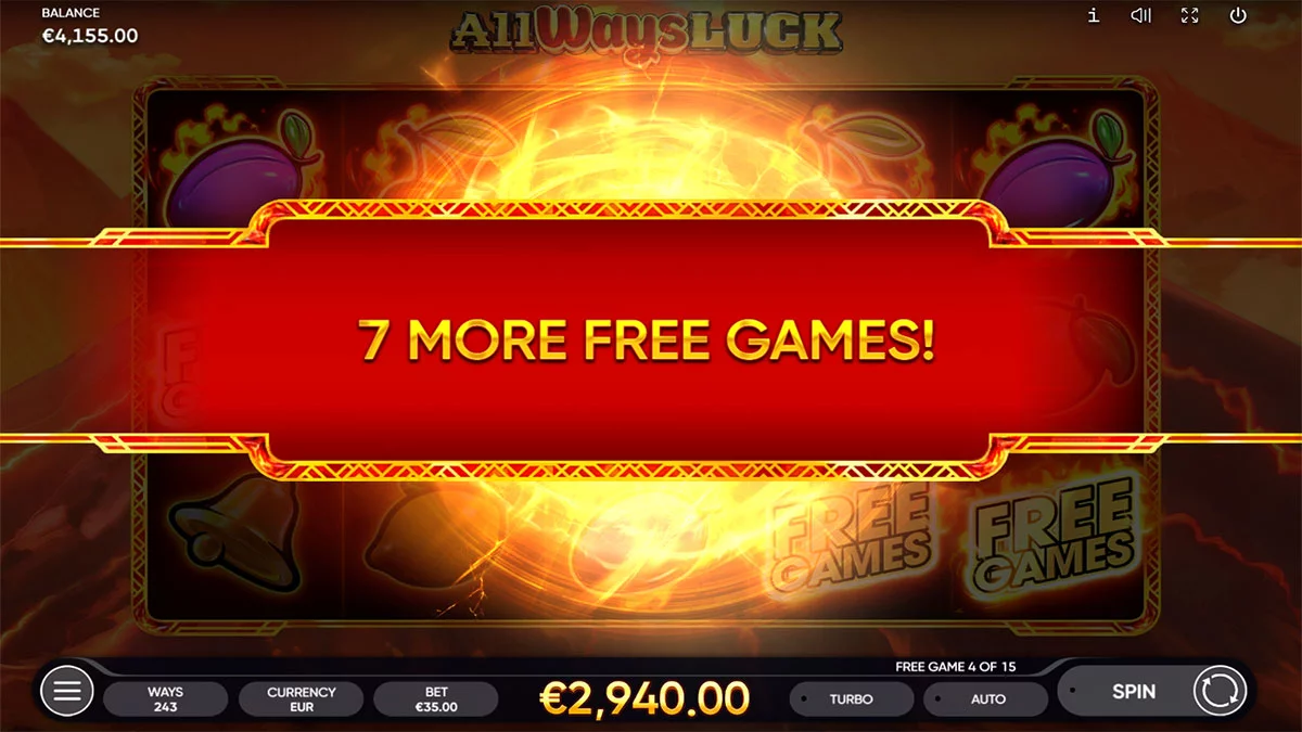 All Ways Luck More Spins