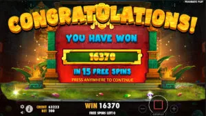Aztec Powernudge Total Win