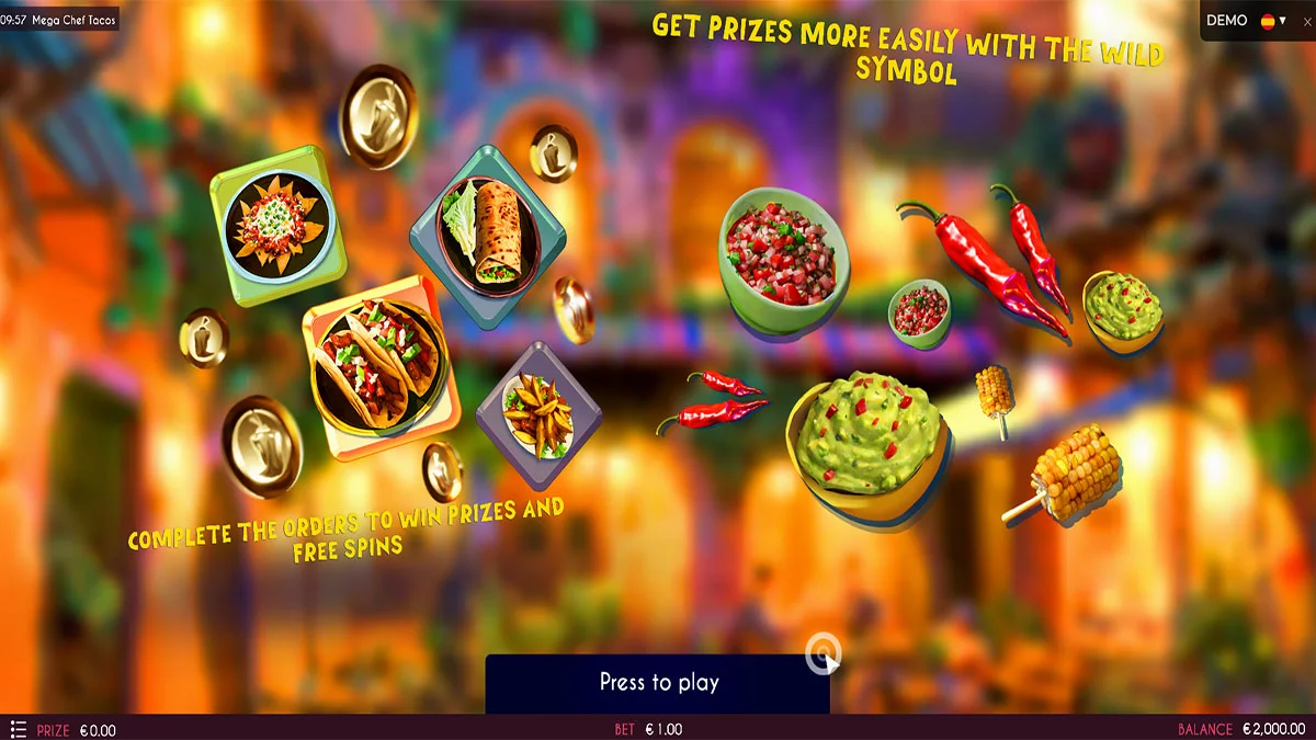 CHEF DE TACOS Homescreen