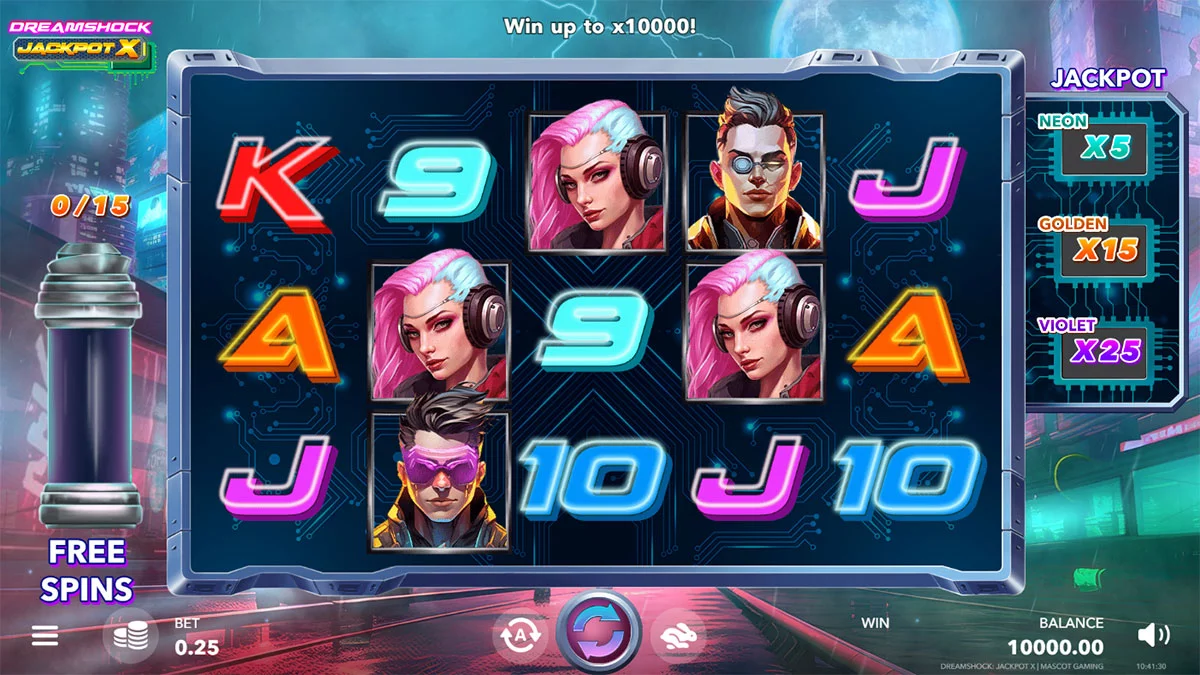 Dreamshock Jackpot X Base