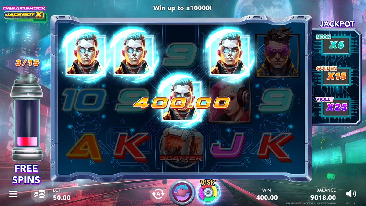 Dreamshock Jackpot X Big Win