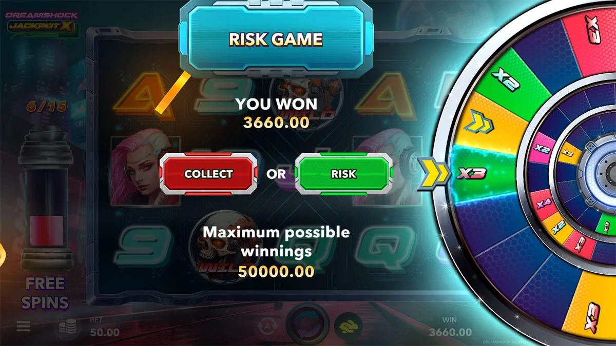 Dreamshock Jackpot X Jackpot Win