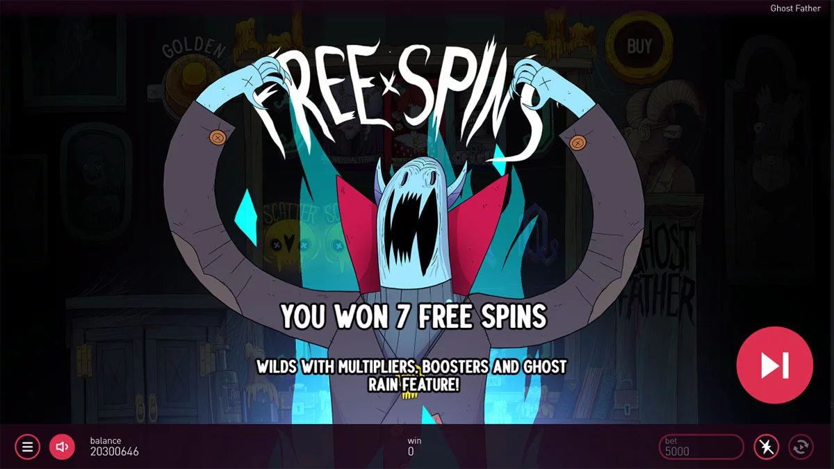 Ghost Father Free Spins