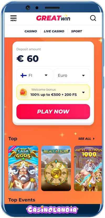 Greatwin Casino Snap