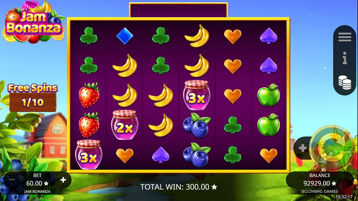 Jam Bonanza Hold & Win Bonus Round