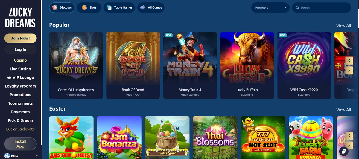 Lucky Dreams Casino Slots