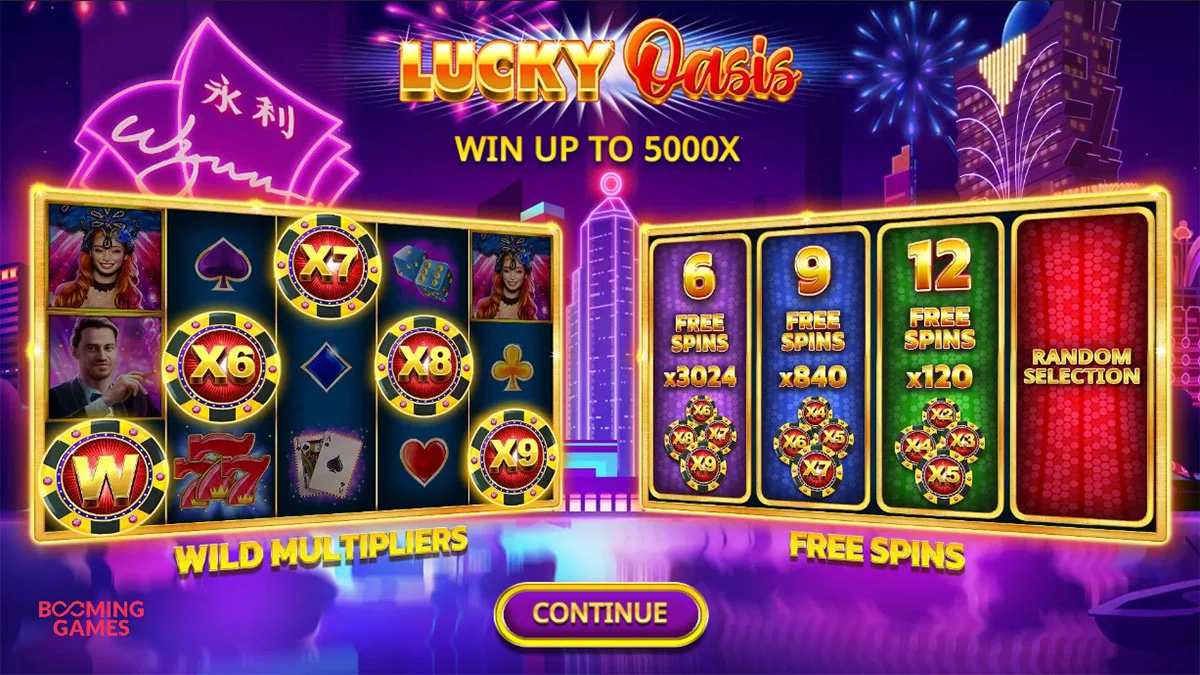 Lucky Oasis Homescreen
