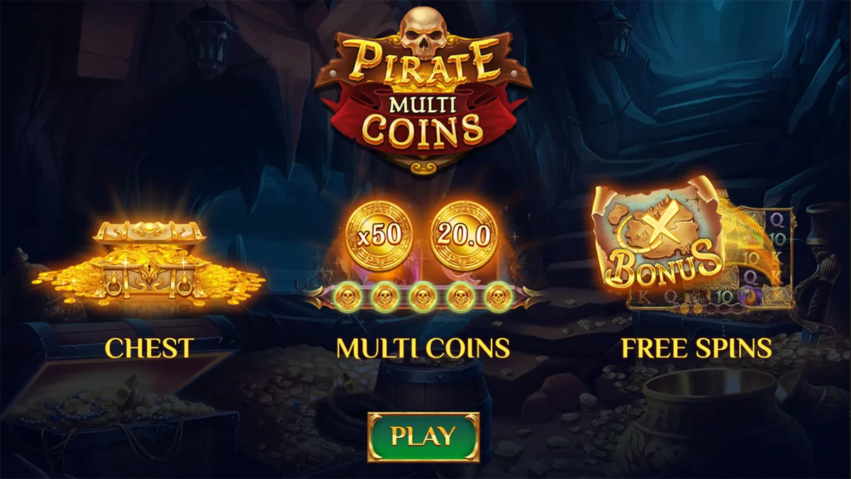 Pirate Multi Coins Homescreen