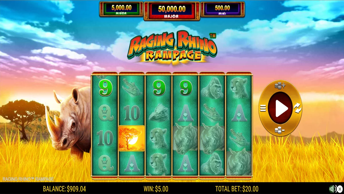 Raging Rhino Rampage Small