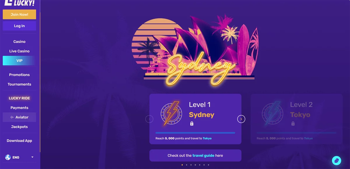 Let's Lucky Casino VIP Program