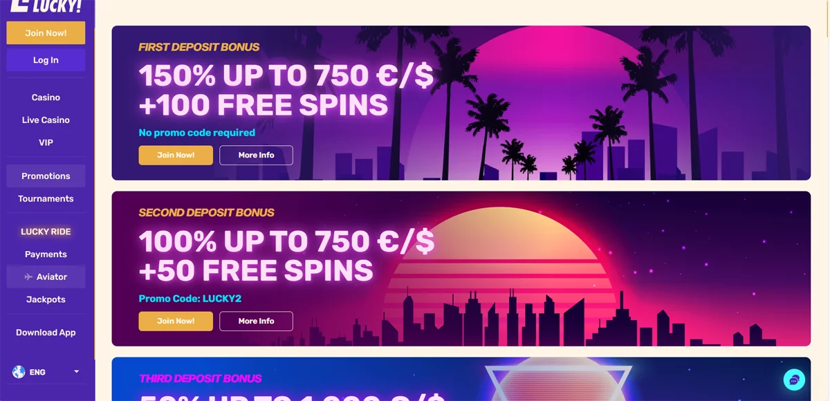 Let's Lucky Casino Promotions