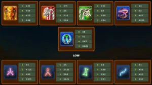 Stargate Ra’s Trail Paytable