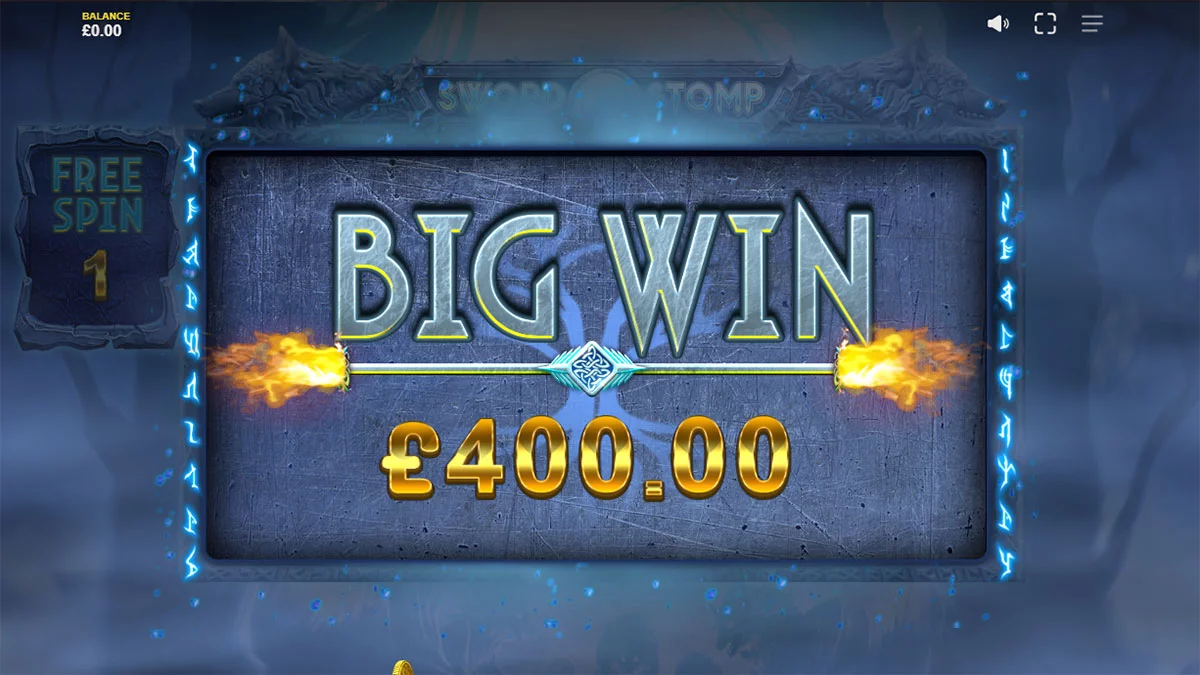 Sword Stomp Big Win