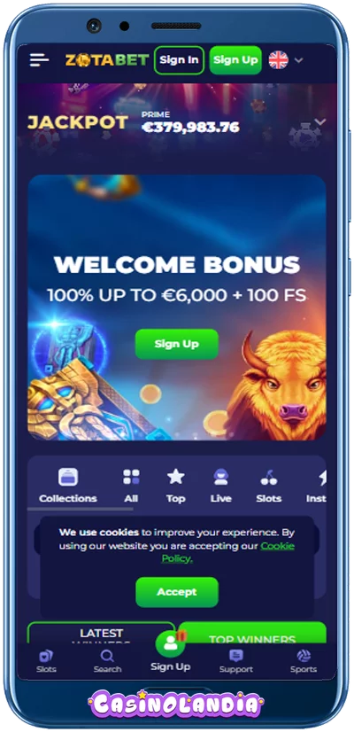 Zotabet Casino Mobile App
