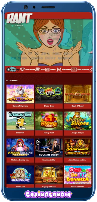 Rant Casino Mobile