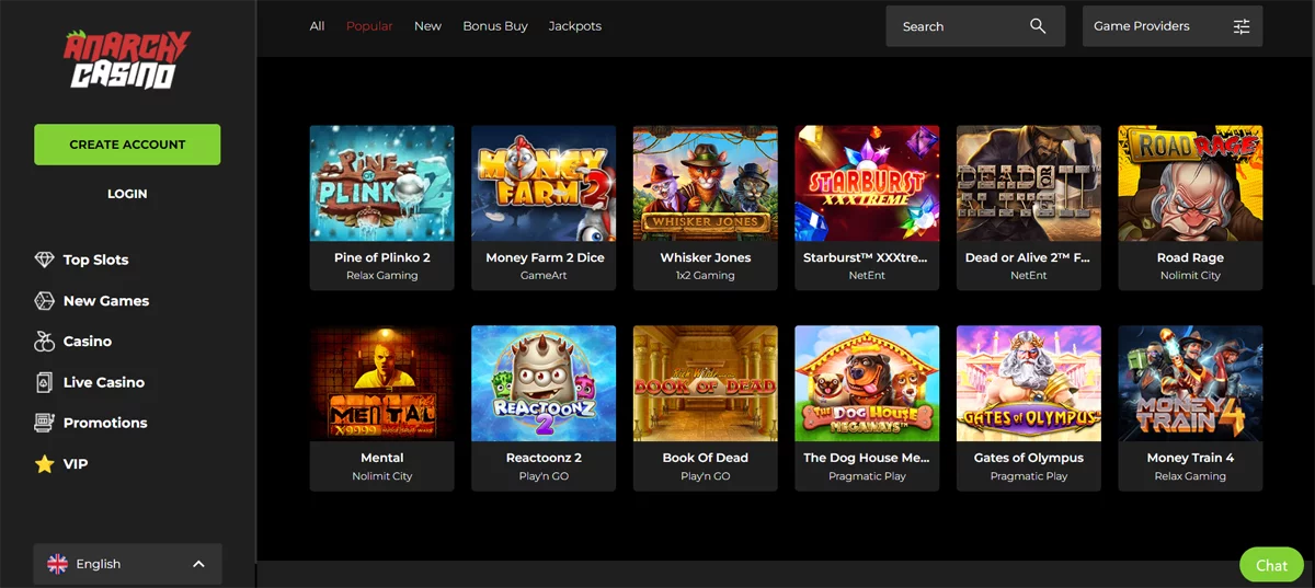Slots Anarchy Casino