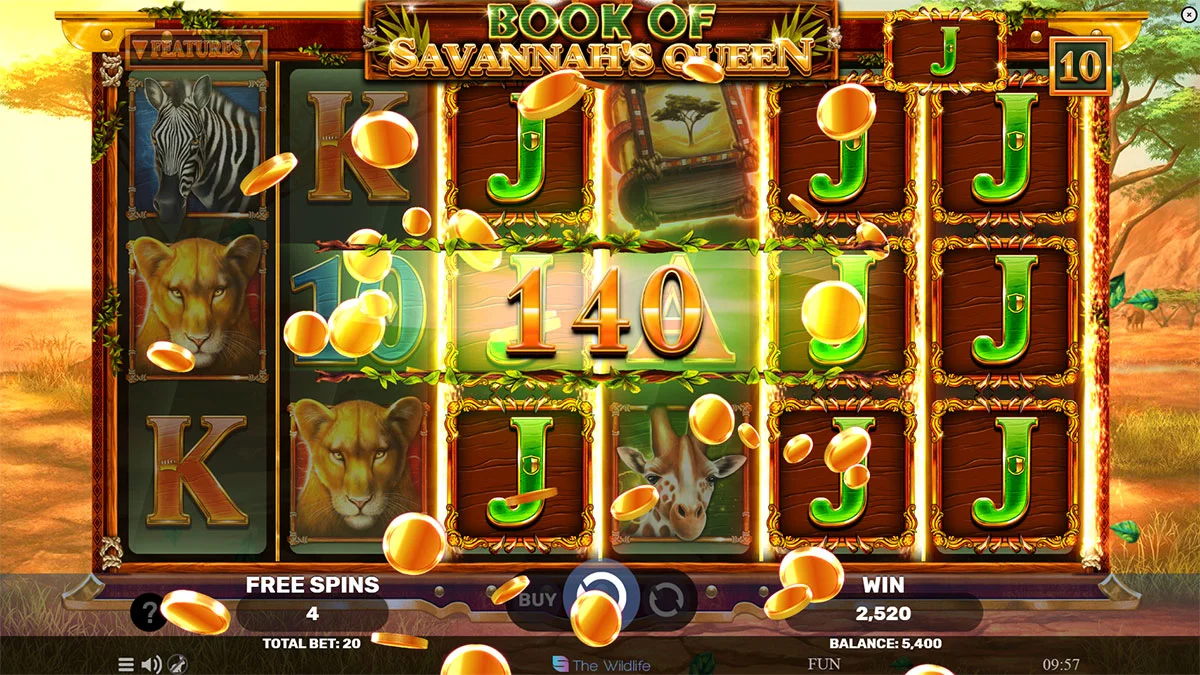 Book of Savannah’s Queen Win