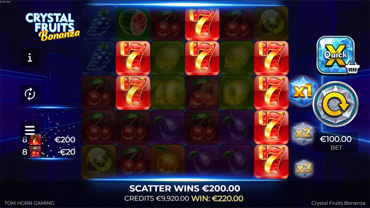 Crystal Fruits Bonanza Small