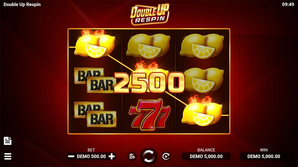 Double Up Respin Win