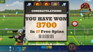 Front Runner Odds On Total