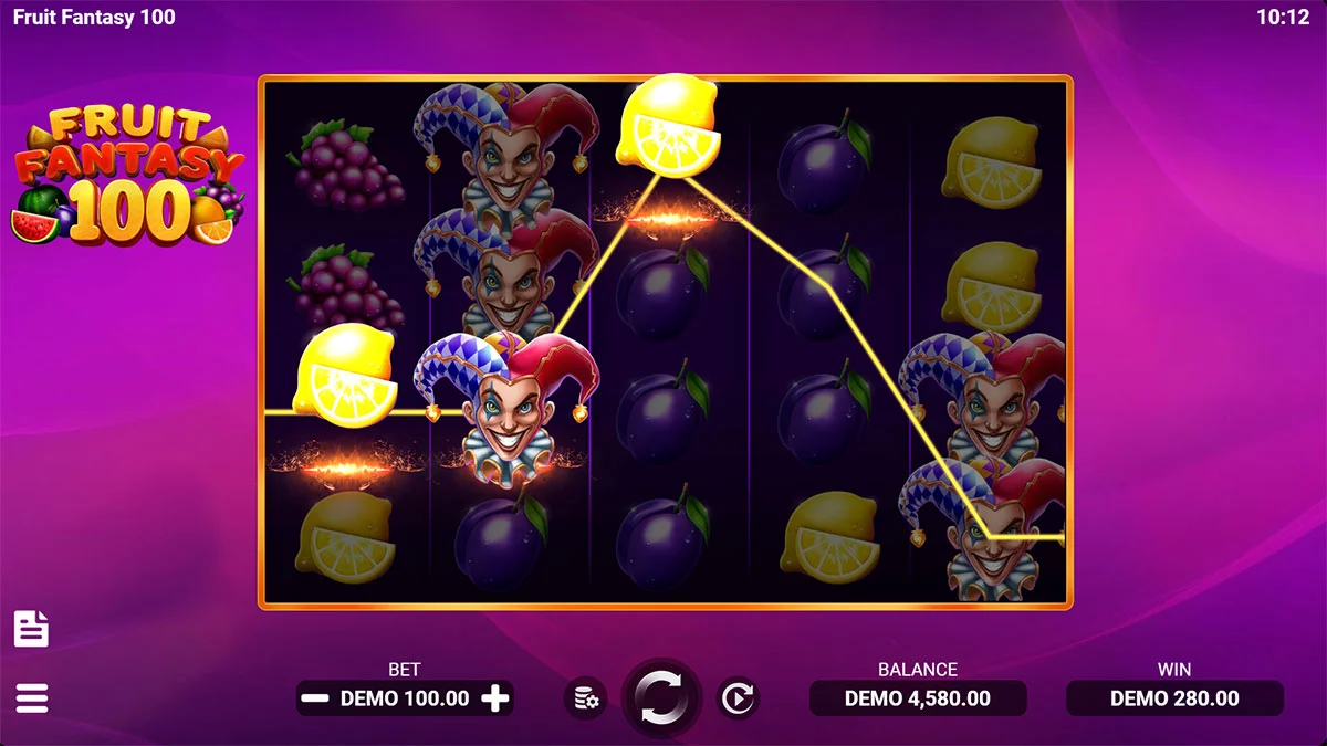 Fruit Fantasy 100 Win
