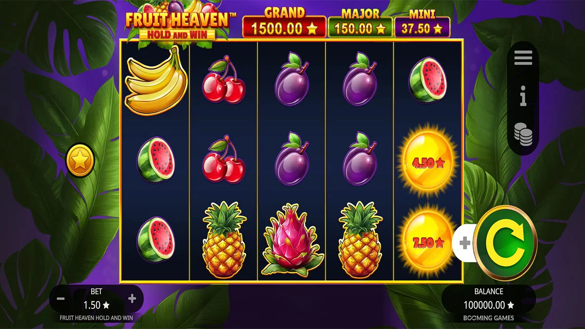 Fruit Heaven Hold and Win Base