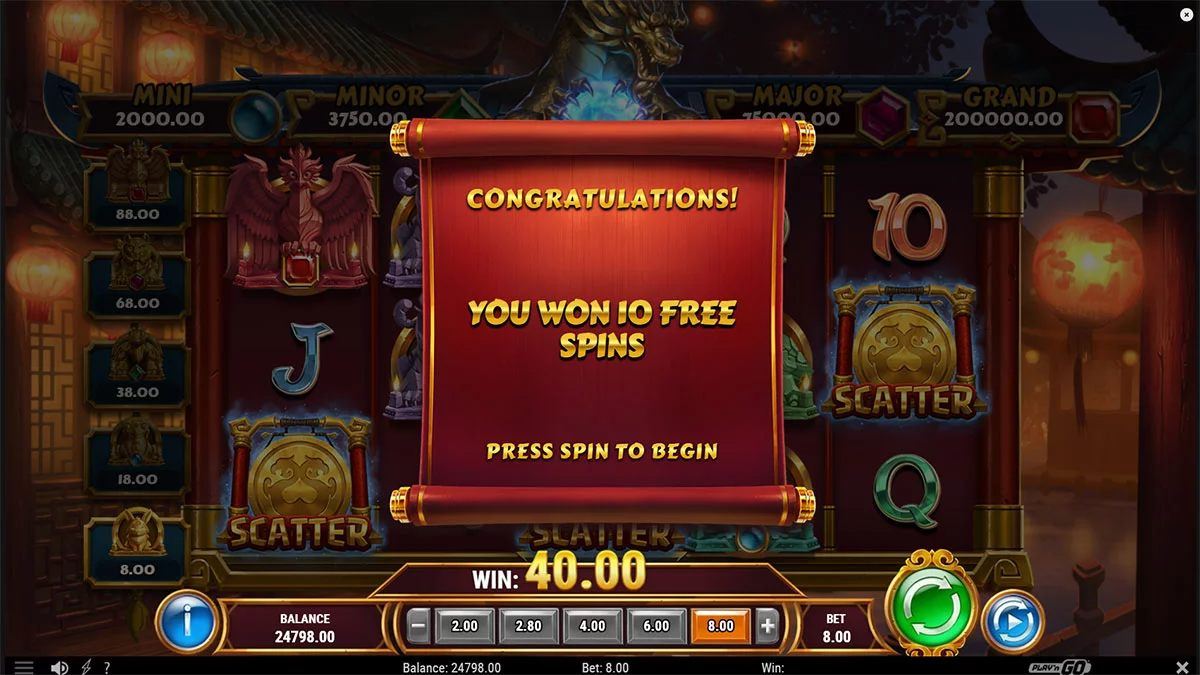 Fulong 88 Free Spins