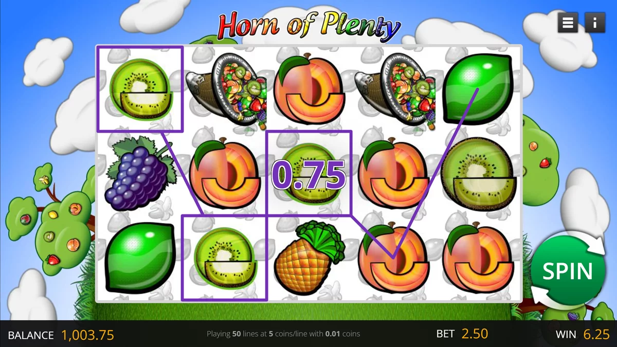 Horn of Plenty Win