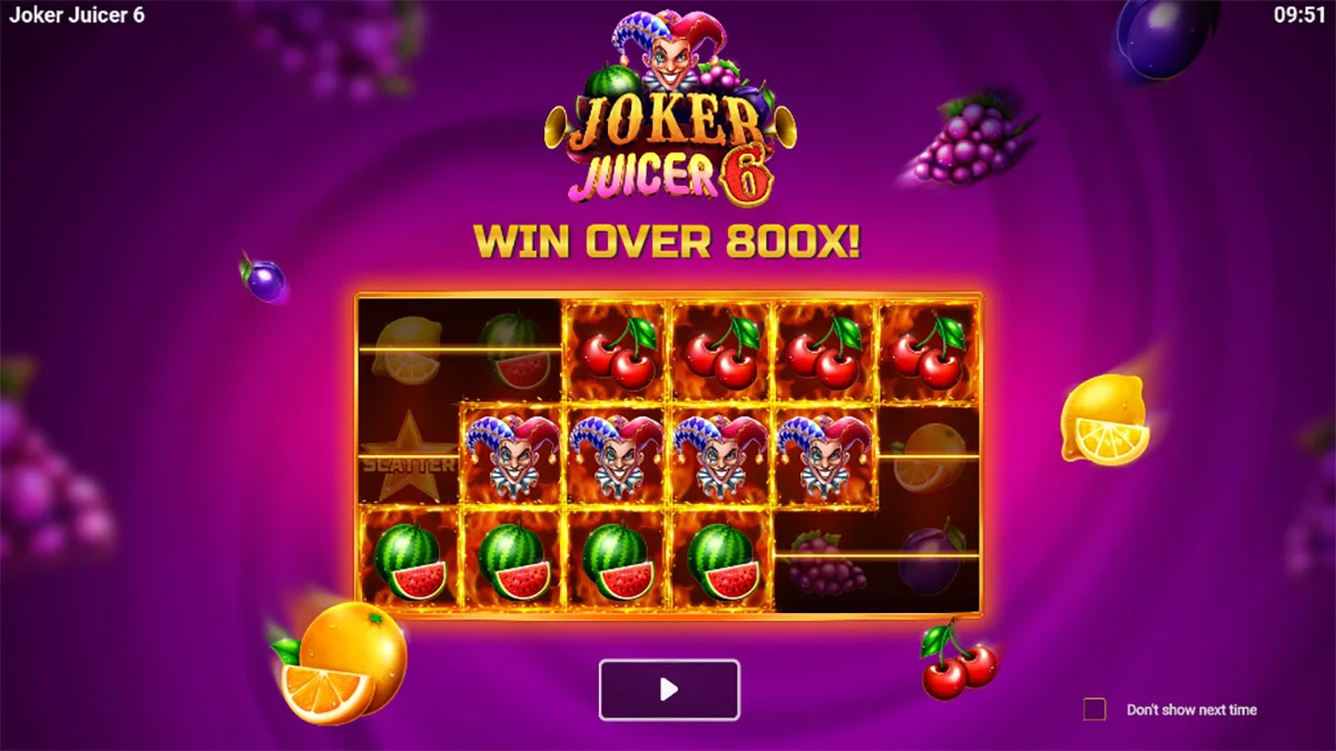 Joker Juicer 6 Homescreen