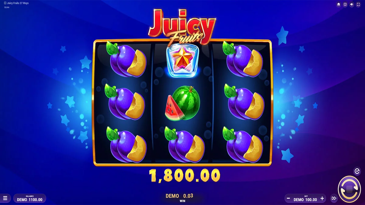 Juicy Fruits Big Win